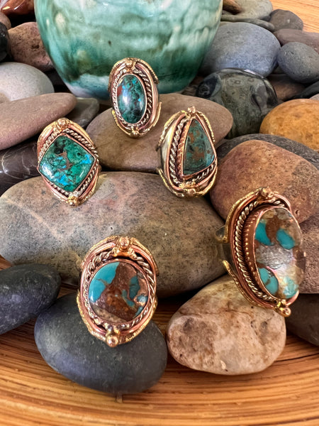 One-of-a-kind Turquoise Ring