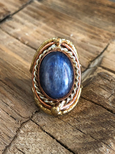 Kyanite Luster Ring