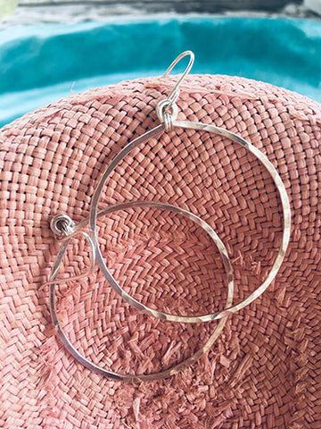 Sterling Round Hoops (3 sizes)